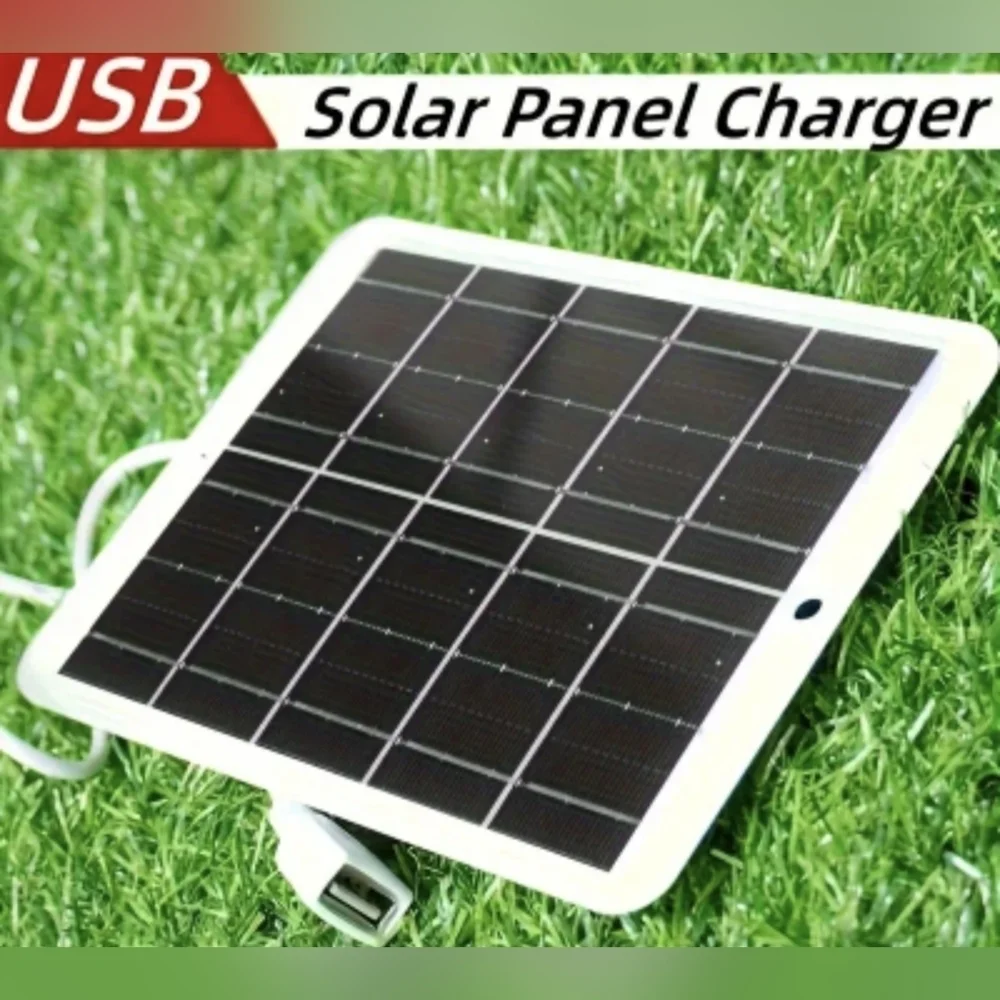 Portable Solar Charger 3W 5V, Solar Panel, Charge Mobile Phone, T8MIS